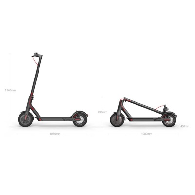 Электросамокат Xiaomi Mijia Electric Scooter M365 7800mAh/30km (Black/Черный)