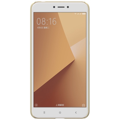 Чехол для Xiaomi Redmi Note 5A Nillkin Super Frosted Shield (Gold/Золотой)