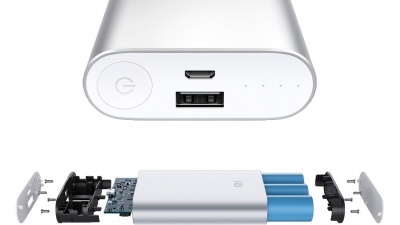 Внешний аккумулятор Xiaomi Mi Power Bank 10000 mAh (Silver/Серебристый)