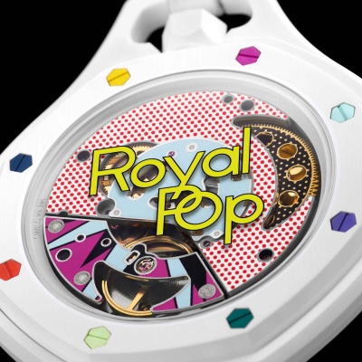 Часы Audemars Piguet & Swatch Royal Pop (HUIT BLANC)