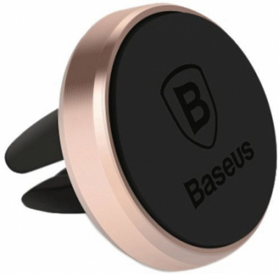 Держатель смартфона Baseus Magnet Car (Pink/Розовый)