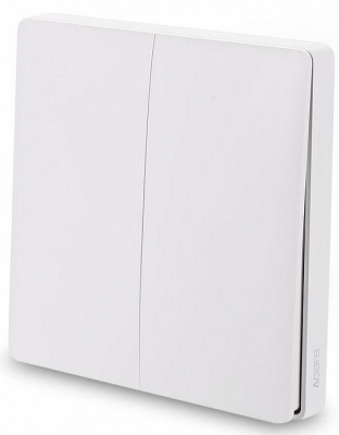 Умный выключатель Xiaomi Acara Smart Light Switch двойной (White/Белый)