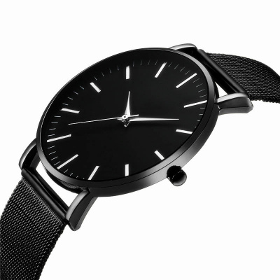 Часы механические кварцевые Xiaomi TwentySeventeen Quartz Elegant Milanese (Black)