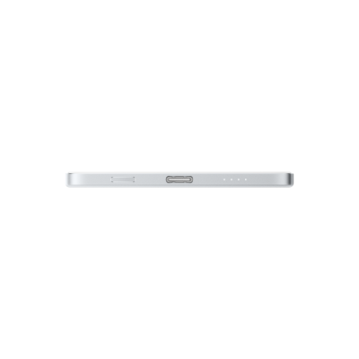Портативный аккумулятор Xiaomi UltraThin Magnetic Power Bank 5000mAh 15W (Glacier Silver/Серебристый)