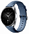 Смарт-часы Xiaomi Watch S2 (46 мм), серебристый стальной корпус, синий кожаный ремешок