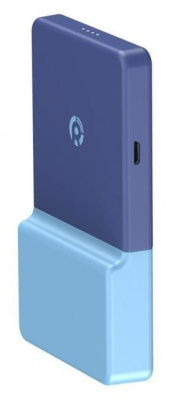 Беспроводное зарядное устройство Qi Xiaomi Rui Ling Power Sticker 2600 mAh 1.0A (Blue/Синий)