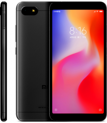 Смартфон Xiaomi Redmi 6A 32GB/2GB (Black/Черный)