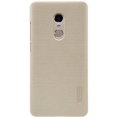 Чехол для Xiaomi Redmi Note 4 Nillkin Super Frosted Shield Gold (Золотой)