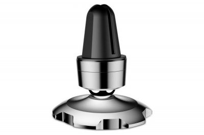 Держатель смартфона Baseus Gyro Magnet Car (Silver/Серебро)