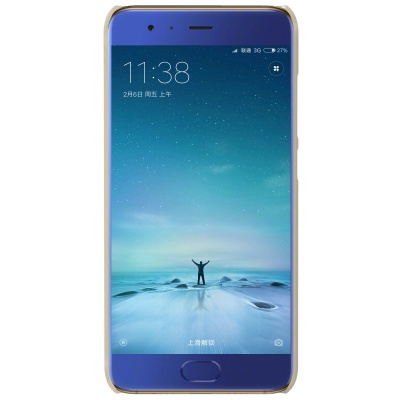 Чехол для Xiaomi Mi6 Nillkin Super Frosted Shield (Gold/Золотой)