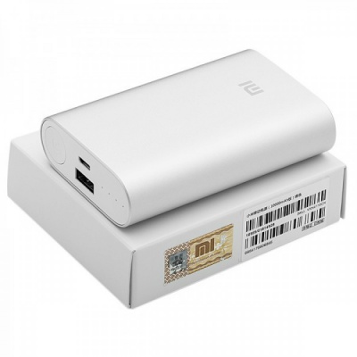 Внешний аккумулятор Xiaomi Mi Power Bank 10000 mAh (Silver/Серебристый)