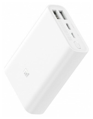 Портативный аккумулятор Xiaomi Mi Power Bank Pocket Ed. 10000mAh (White/Белый)