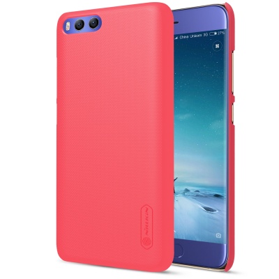 Чехол для Xiaomi Mi6 Nillkin Super Frosted Shield (Red/Красный)