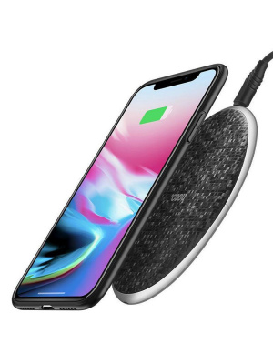 Беспроводное зарядное устройство Qi Hoco CW8 (Black/Черный)