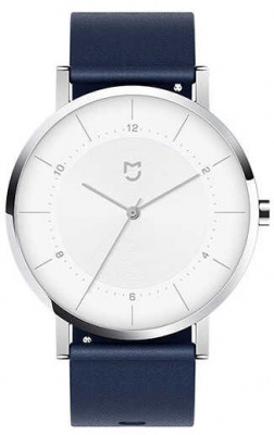 Часы механические кварцевые Xiaomi Mijia Quartz Watch Classic Edition (White+Blue)