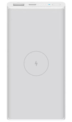 Портативный аккумулятор Xiaomi Mi Wireless Power Bank 10000mAh +Qi 10W (Silver/Серебристый)