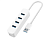 Разветвитель Xiaomi USB 3.0/USB-C Splitter  (White/Белый)