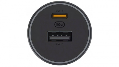 Автомобильное зарядное устройство Xiaomi Mi Car Charger 1A1C 1xUSB-C&1xUSB-A*9500mAh 100W