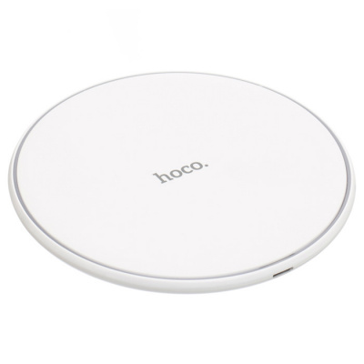 Беспроводное зарядное устройство Qi Hoco CW6 (White/Белый)