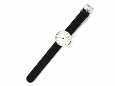 Часы механические кварцевые Xiaomi TwentySeventeen Quartz Leather Strap (Black)