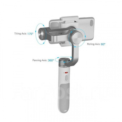 Ручной стабилизатор для смартфона Xiaomi Mijia 3 Axis Handheld Gimbal (Silver/Серебристый)