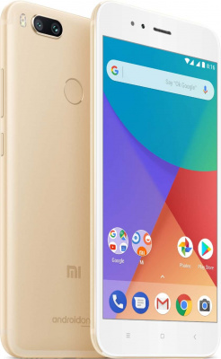 Смартфон Xiaomi Mi A1 32GB/4GB (Gold/Золотой)