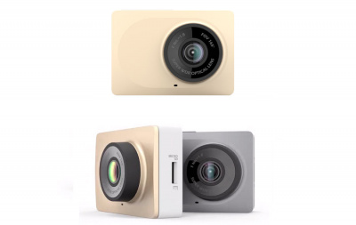 Видеорегистратор Xiaomi Yi Smart Dash Camera DVR 1080p (Gold/Золотой)