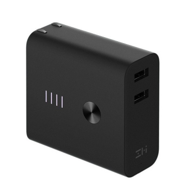 Портативный аккумулятор Xiaomi ZMi Power Bank Smart Charger 5200mAh (Black/Черный)