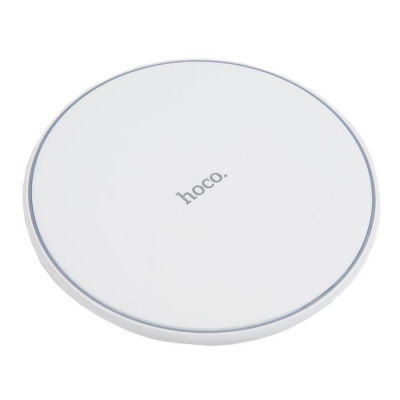 Беспроводное зарядное устройство Qi Hoco CW6 (White/Белый)