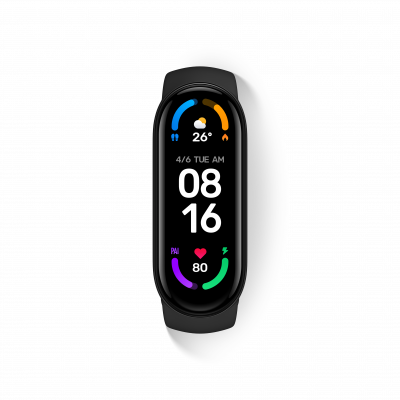 Фитнес-браслет Xiaomi Mi Band 6 (Black/Черный)